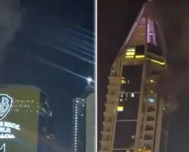 Gori Dubai! Iranski projektil pogodio jednu od najviših kula: Kruži snimak stravične eksplozije (VIDEO)
