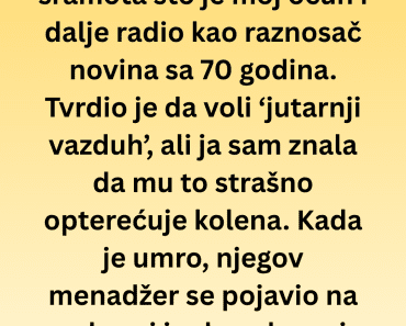 STIDELA SAM SE SVOG OČUHA… a na njegovoj sahrani sam saznala ISTINU koja me je slomila!