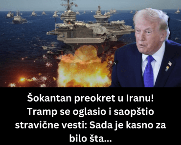Šokantan preokret u Iranu! Tramp se oglasio i saopštio stravične vesti: Sada je kasno za bilo šta…