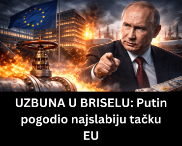 UZBUNA U BRISELU: Putin pogodio najslabiju tačku EU