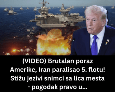 (VIDEO) Brutalan poraz Amerike, Iran paralisao 5. flotu! Stižu jezivi snimci sa lica mesta – pogodak pravo 