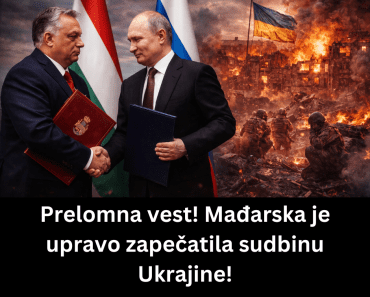 Prelomna vest! Mađarska je upravo zapečatila sudbinu Ukrajine!