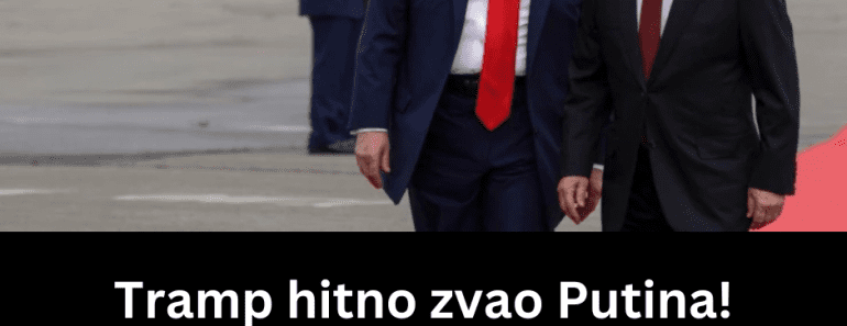 Tramp hitno zvao Putina! Nešto čudno se dešava, ovo su detalji udarnog razgovora