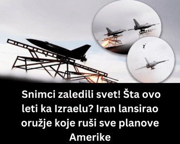  Snimci zaledili svet! Šta ovo leti ka Izraelu? Iran lansirao oružje koje ruši sve planove Amerike