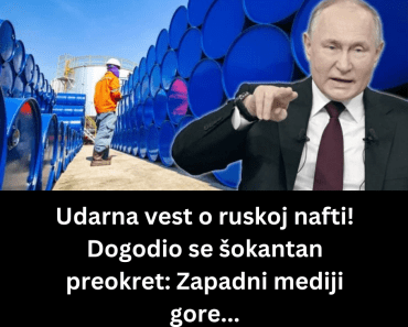 Udarna vest o ruskoj nafti! Dogodio se šokantan preokret: Zapadni mediji gore…
