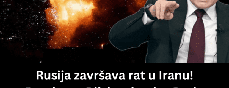 Rusija završava rat u Iranu! Bomba sa Bliskog istoka: Putin će povući potez koji ruši sve planove Zapada