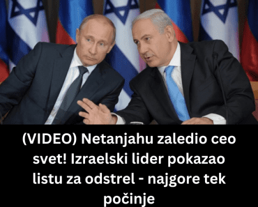 (VIDEO) Netanjahu zaledio ceo svet! Izraelski lider pokazao listu za odstrel – najgore tek počinje