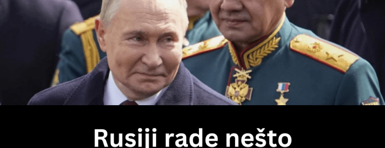 Rusiji rade nešto nezamislivo: Šojgu izneo dramatičnu informaciju