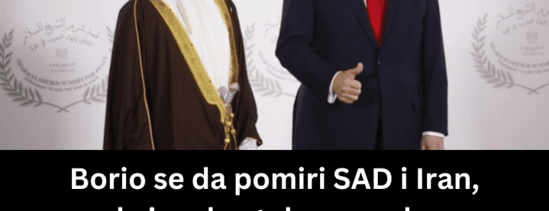 Borio se da pomiri SAD i Iran, sada ima brutalnu poruku za Trampa: Tvoji su napravili jednu kobnu grešku
