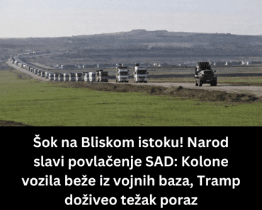 Šok na Bliskom istoku! Narod slavi povlačenje SAD: Kolone vozila beže iz vojnih baza, Tramp doživeo težak poraz