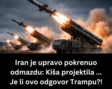 Iran je upravo pokrenuo odmazdu: Kiša projektila … Je li ovo odgovor Trampu?!