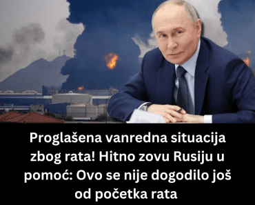 Proglašena vanredna situacija zbog rata! Hitno zovu Rusiju u pomoć: Ovo se nije dogodilo još od početka rata