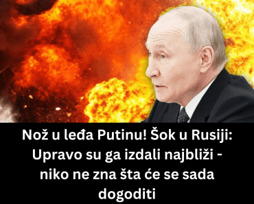 Šok u Rusiji: Upravo su ga izdali najbliži – niko ne zna šta će se sada dogoditi