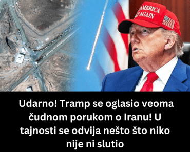  Udarno! Tramp se oglasio veoma čudnom porukom o Iranu! U tajnosti se odvija nešto što niko nije ni slutio