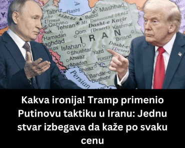 Kakva ironija! Tramp primenio Putinovu taktiku u Iranu: Jednu stvar izbegava da kaže po svaku cenu