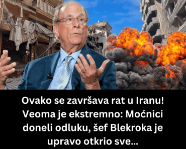 Ovako se završava rat u Iranu! Veoma je ekstremno: Moćnici doneli odluku, šef Blekroka je upravo otkrio sve… Ovako se završava rat u Iranu! Veoma je ekstremno: Moćnici doneli odluku, šef Blekroka je upravo otkrio sve…