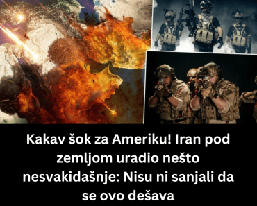 Kakav šok za Ameriku! Iran pod zemljom uradio nešto nesvakidašnje: Nisu ni sanjali da se ovo dešava