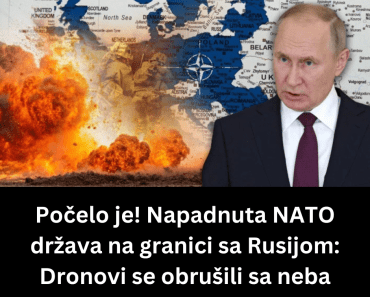Počelo je! Napadnuta NATO država na granici sa Rusijom: Dronovi se obrušili sa neba