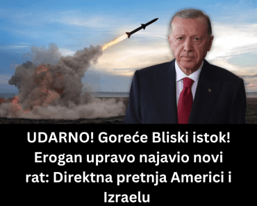 UDARNO! Goreće Bliski istok! Erogan upravo najavio novi rat: Direktna pretnja Americi i Izraelu UDARNO! Goreće Bliski istok! Erogan upravo najavio novi rat: Direktna pretnja Americi i Izraelu