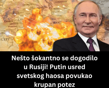 Nešto šokantno se dogodilo u Rusiji! Putin usred svetskog haosa povukao krupan potez