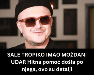 SALE TROPIKO IMAO MOŽDANI UDAR Hitna pomoć došla po njega, ovo su detalji