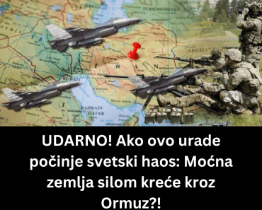 Ako ovo urade počinje svetski haos: Moćna zemlja silom kreće kroz Ormuz?!