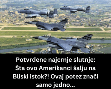 Potvrđene najcrnje slutnje: Šta ovo Amerikanci šalju na Bliski istok?! Ovaj potez znači samo jedno…