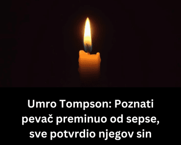 Umro Tompson: Poznati pevač preminuo od sepse, sve potvrdio njegov sin