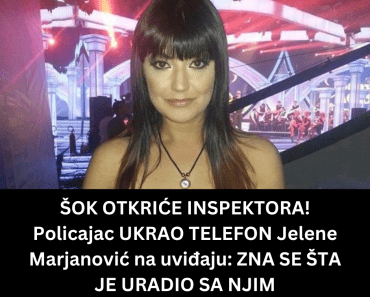 ŠOK OTKRIĆE INSPEKTORA POPOVIĆA! Policajac UKRAO TELEFON Jelene Marjanović na uviđaju: ZNA SE ŠTA JE URADIO SA NJIM