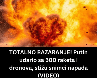 TOTALNO RAZARANJE! Putin udario sa 500 raketa i dronova, stižu snimci napada (VIDEO)
