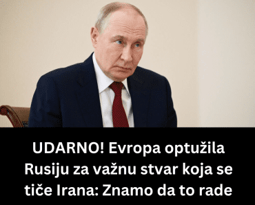 UDARNO! Evropa optužila Rusiju za važnu stvar koja se tiče Irana: Znamo da to rade