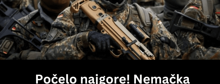 Počelo najgore! Nemačka zabranila mladima da napuste zemlju: Vojska kreće u akciju….