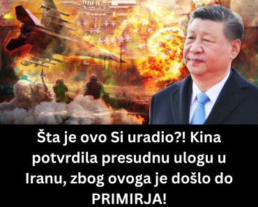 Šta je ovo Si uradio?! Kina potvrdila presudnu ulogu u Iranu zbog ovoga je došlo do PRIMIRJA!