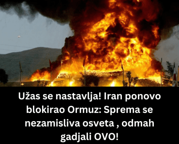 Užas se nastavlja! Iran ponovo blokirao Ormuz: Sprema se nezamisliva osveta , odmah gadjali OVO!