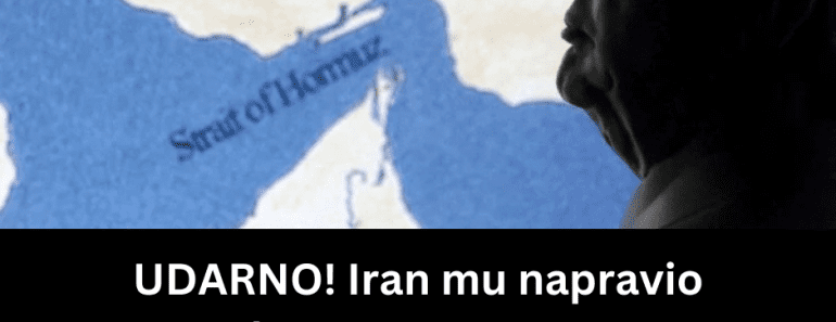 UDARNO! Iran mu napravio zamku u Ormuzu: Tramp podivljao nakon poteza Teherana, niko ga ovako nije ponizio