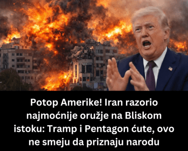 Potop Amerike! Iran razorio najmoćnije oružje na Bliskom istoku: Tramp i Pentagon ćute, ovo ne smeju da priznaju narodu