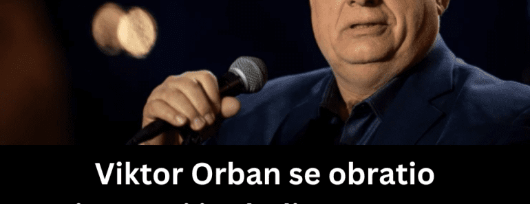 Viktor Orban se obratio javnosti i zaledio ceo svet: Ukoliko Tisa pobedi uslediće…