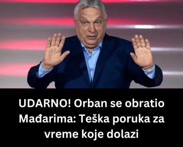 UDARNO! Orban se obratio Mađarima: Teška poruka za vreme koje dolazi UDARNO! Orban se obratio Mađarima: Teška poruka za vreme koje dolazi