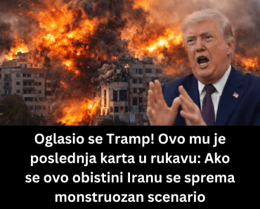 Oglasio se Tramp! Ovo mu je poslednja karta u rukavu: Ako se ovo obistini Iranu se sprema monstruozan scenario
