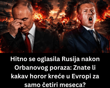 Hitno se oglasila Rusija nakon Orbanovog poraza: Znate li kakav horor kreće u Evropi za samo četiri meseca?