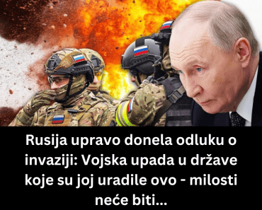 Rusija upravo donela odluku o invaziji: Vojska upada u države koje su joj uradile ovo – milosti neće biti…