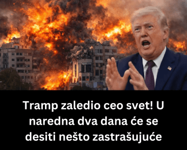 Tramp zaledio ceo svet! U naredna dva dana će se desiti nešto zastrašujuće