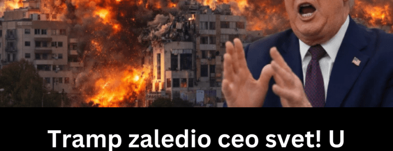 Tramp zaledio ceo svet! U naredna dva dana će se desiti nešto zastrašujuće