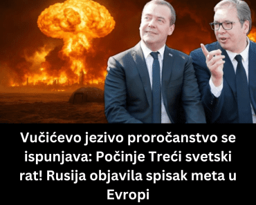 Vučićevo jezivo proročanstvo se ispunjava: Počinje Treći svetski rat! Rusija objavila spisak meta u Evropi