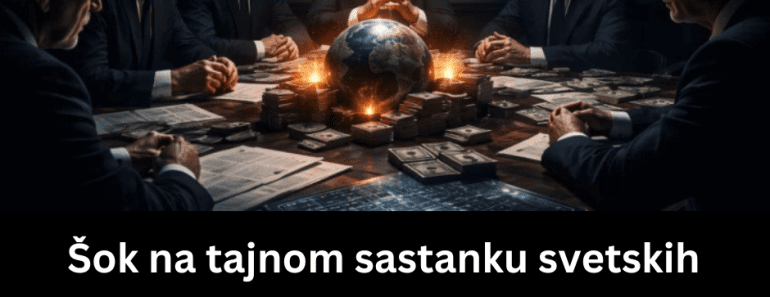 Šok na tajnom sastanku svetskih moćnika! Ovo je odlučeno?! Nešto veoma krupno će uskoro biti objavljeno