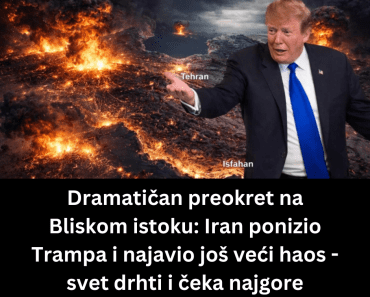 Dramatičan preokret na Bliskom istoku: Iran ponizio Trampa i najavio još veći haos – svet drhti i čeka najgore