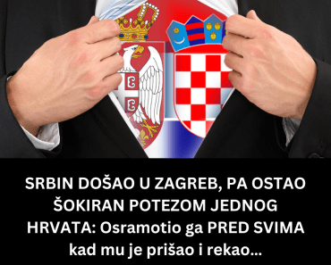SRBIN DOŠAO U ZAGREB, PA OSTAO ŠOKIRAN POTEZOM JEDNOG HRVATA: Osramotio ga PRED SVIMA kad mu je prišao i rekao…
