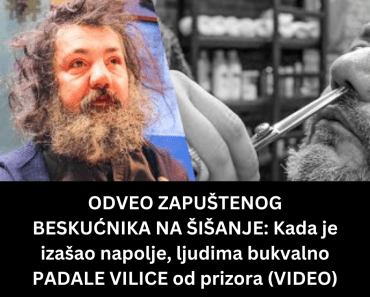 ODVEO ZAPUŠTENOG BESKUĆNIKA NA ŠIŠANJE: Kada je izašao napolje, ljudima bukvalno PADALE VILICE od prizora (VIDEO)