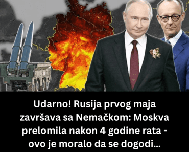 Udarno! Rusija prvog maja završava sa Nemačkom: Moskva prelomila nakon 4 godine rata – ovo je moralo da se dogodi…