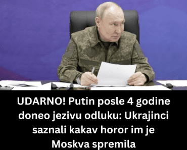 UDARNO! Putin posle 4 godine doneo jezivu odluku: Ukrajinci saznali kakav horor im je Moskva spremila